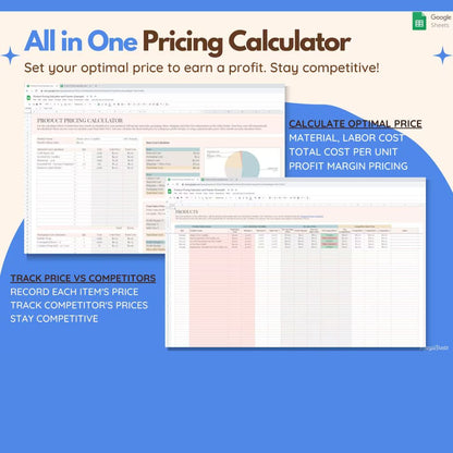 Product Pricing Template