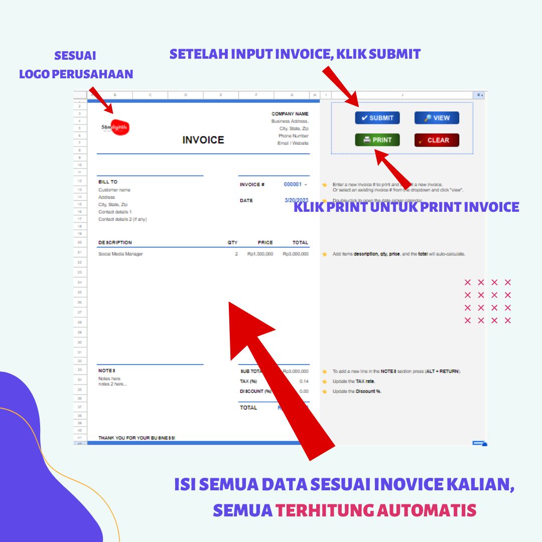 Automatic Invoice Business